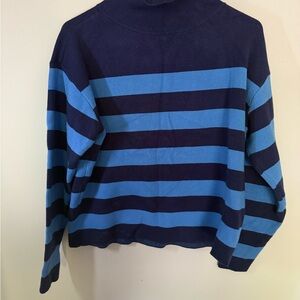 Anthropologie Maeve Navy Sweater